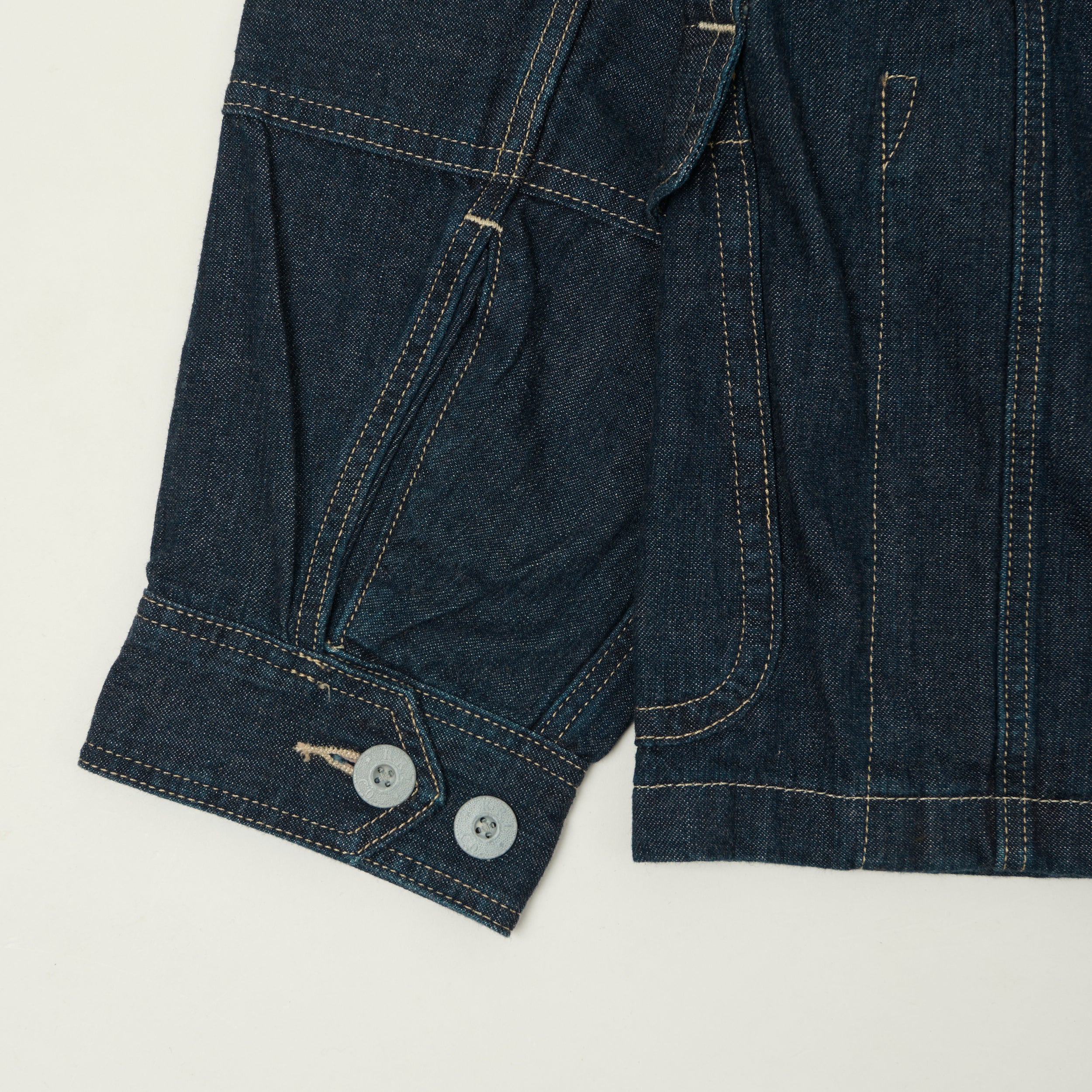 RRL Indigo Denim Field Jacket - Medium Wash