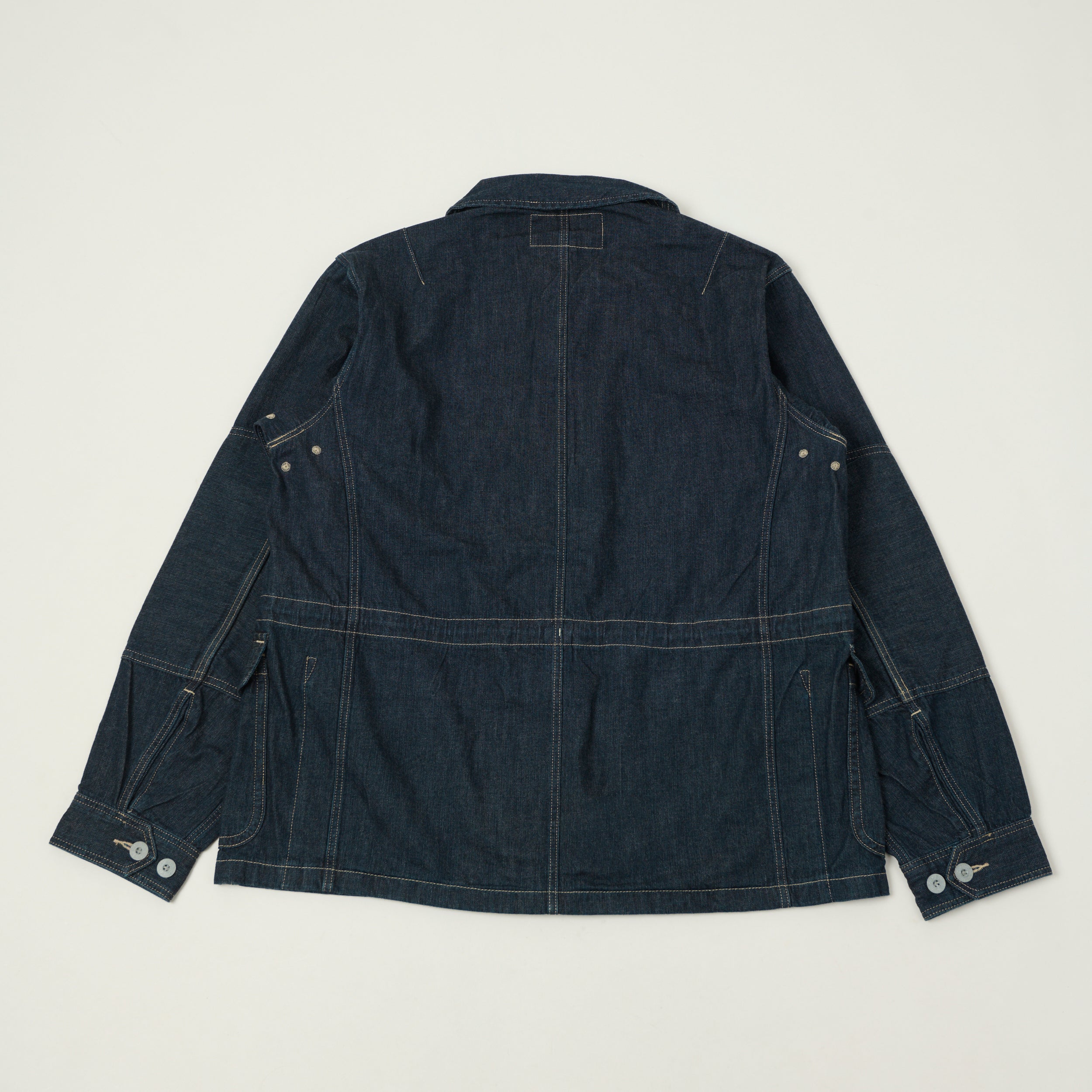 RRL Indigo Denim Field Jacket - Medium Wash
