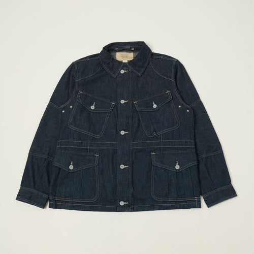 RRL Indigo Denim Field Jacket - Medium Wash