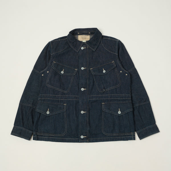 ジャケット・アウター RRL INDIGO DENIM CVR-COVERAL M RRL Indigo Denim Field Jacket - Medium Wash – SON OF A STAG