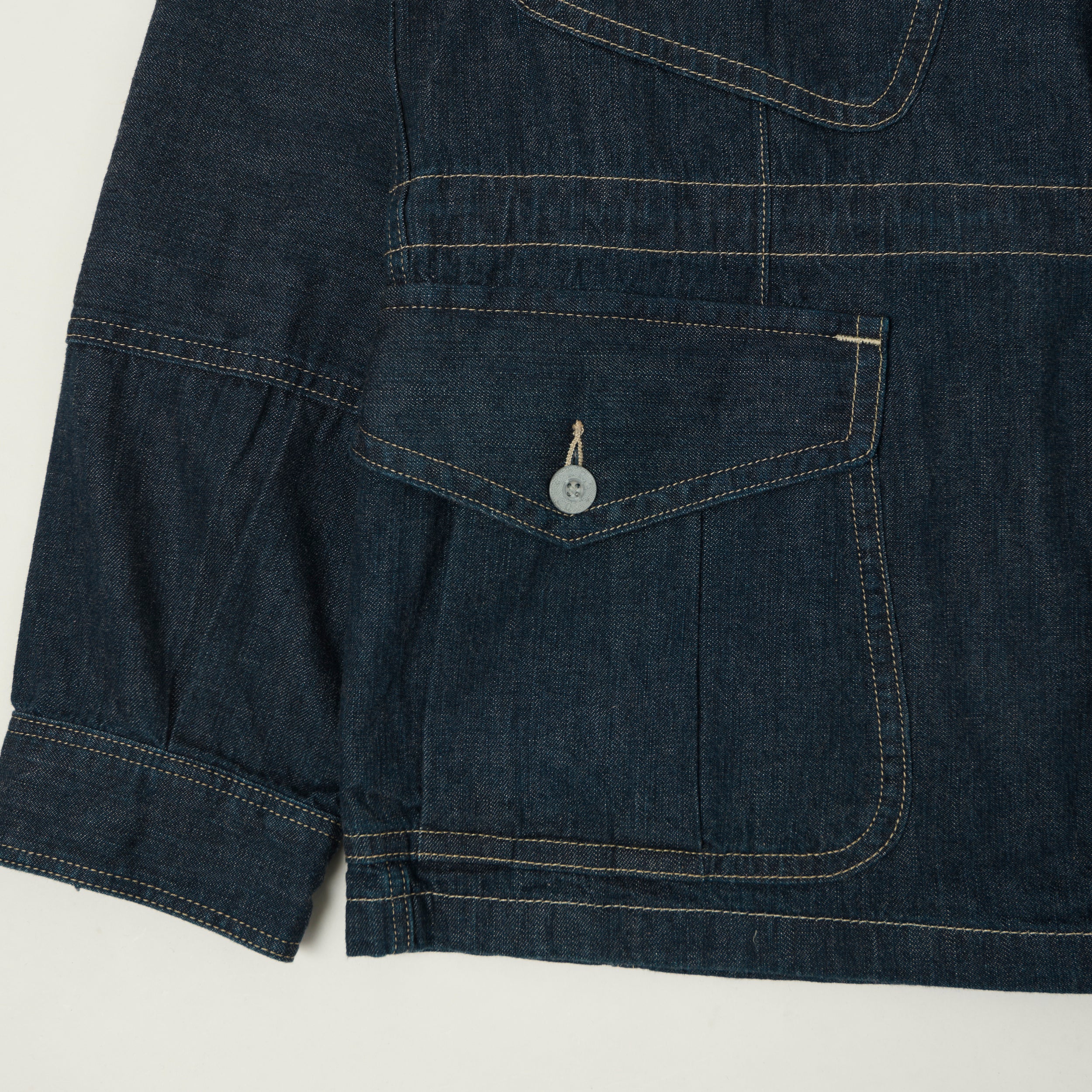 RRL Indigo Denim Field Jacket - Medium Wash
