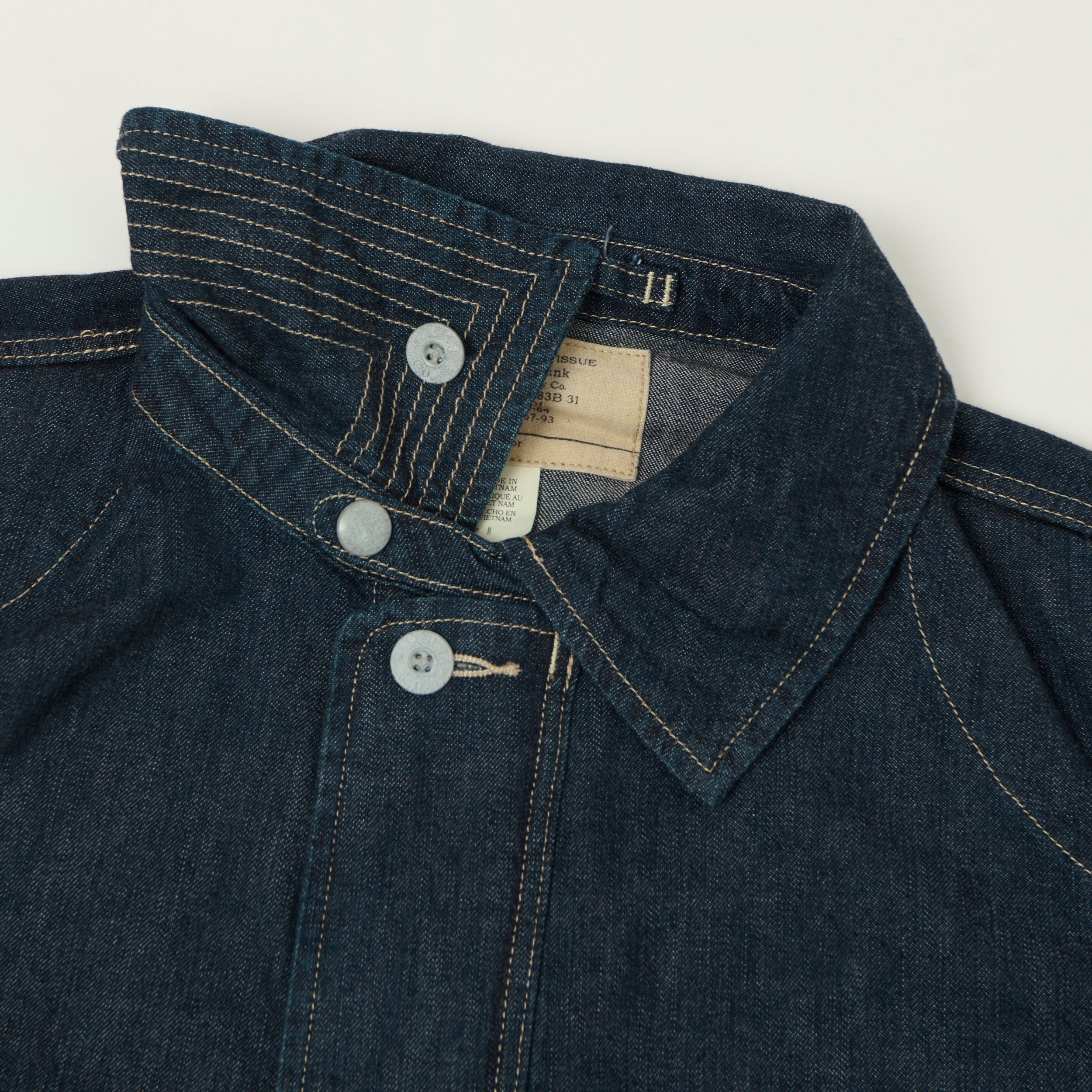 RRL Indigo Denim Field Jacket - Medium Wash