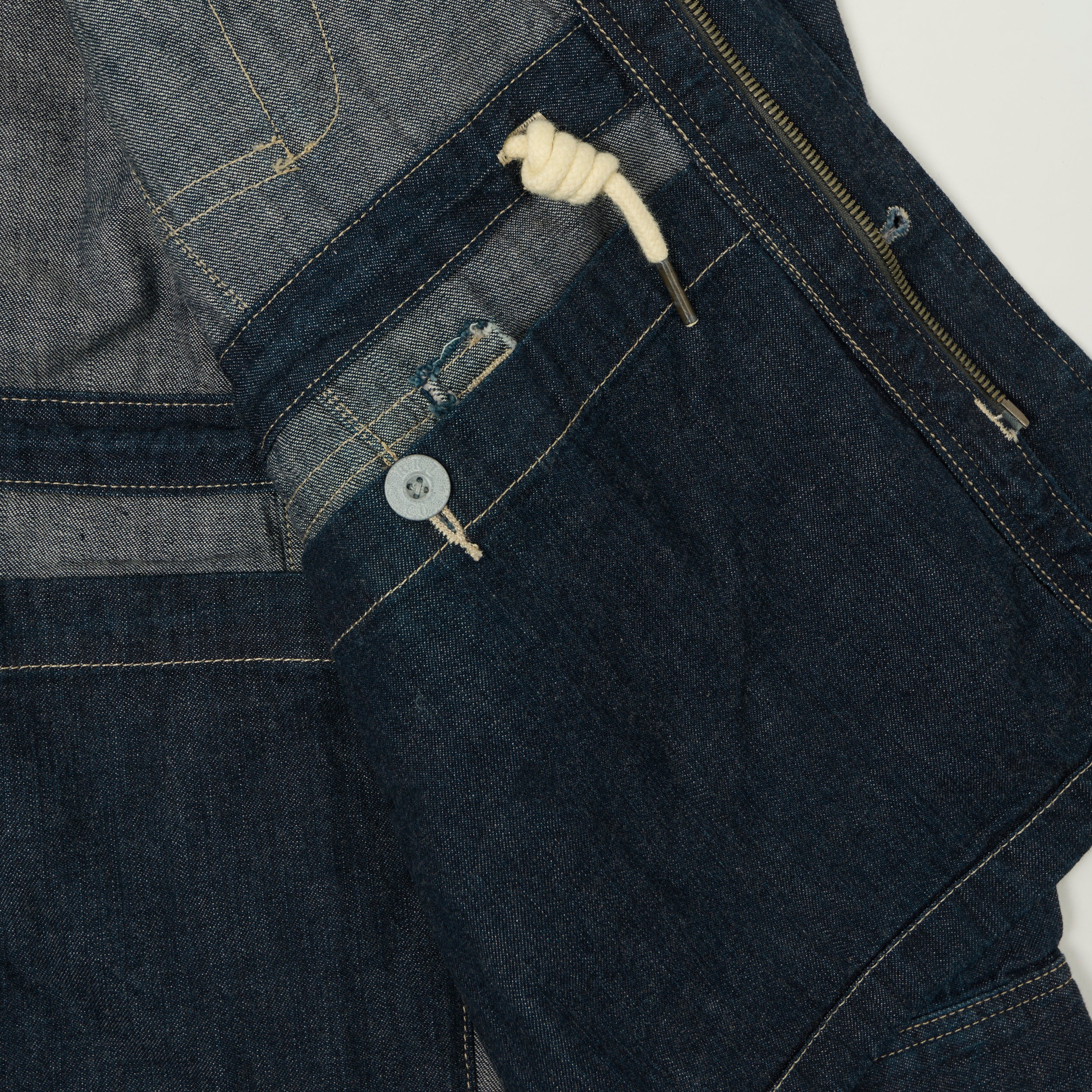 RRL Indigo Denim Field Jacket - Medium Wash