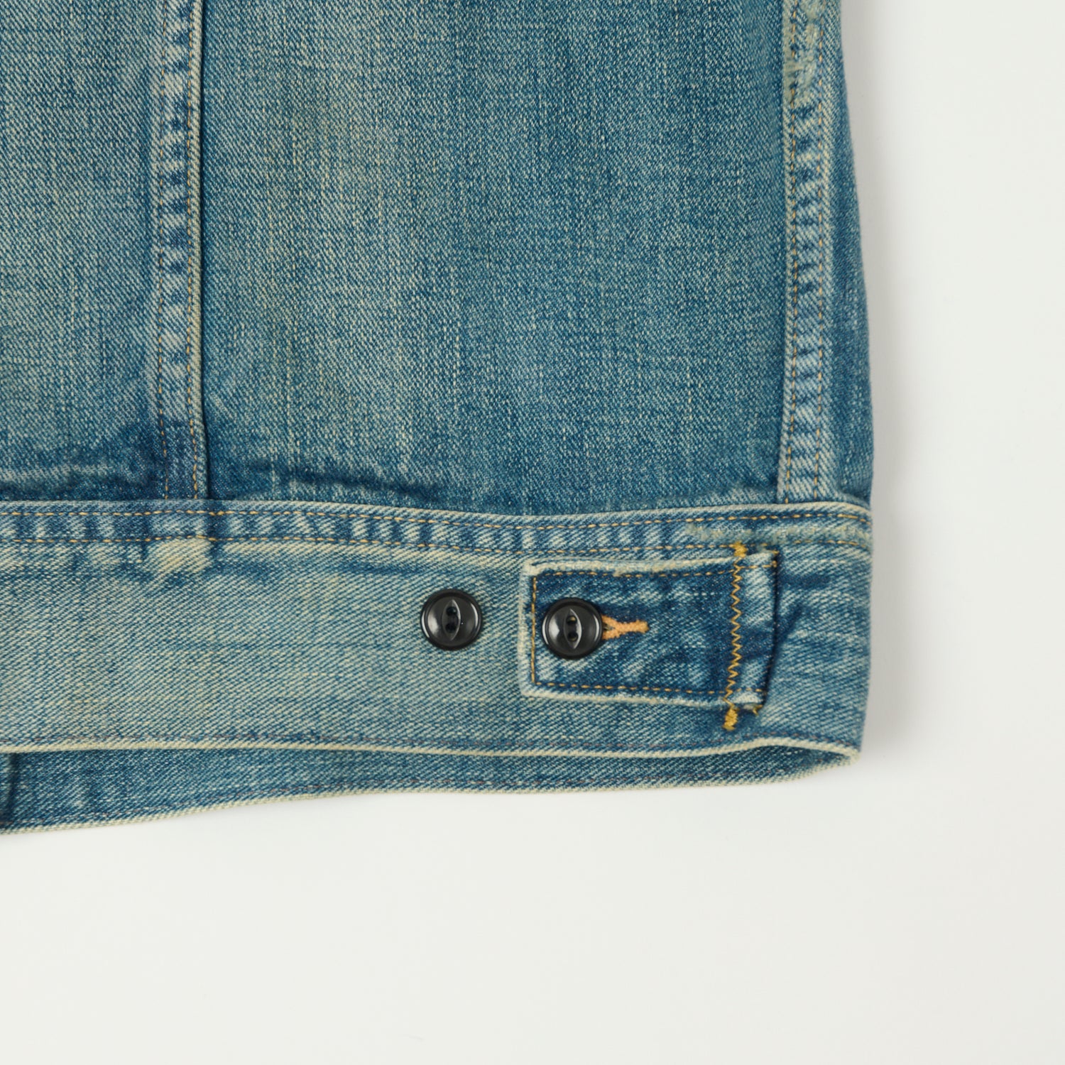 RRL 'Leeland' Denim Trucker Jacket - Heavy Wash