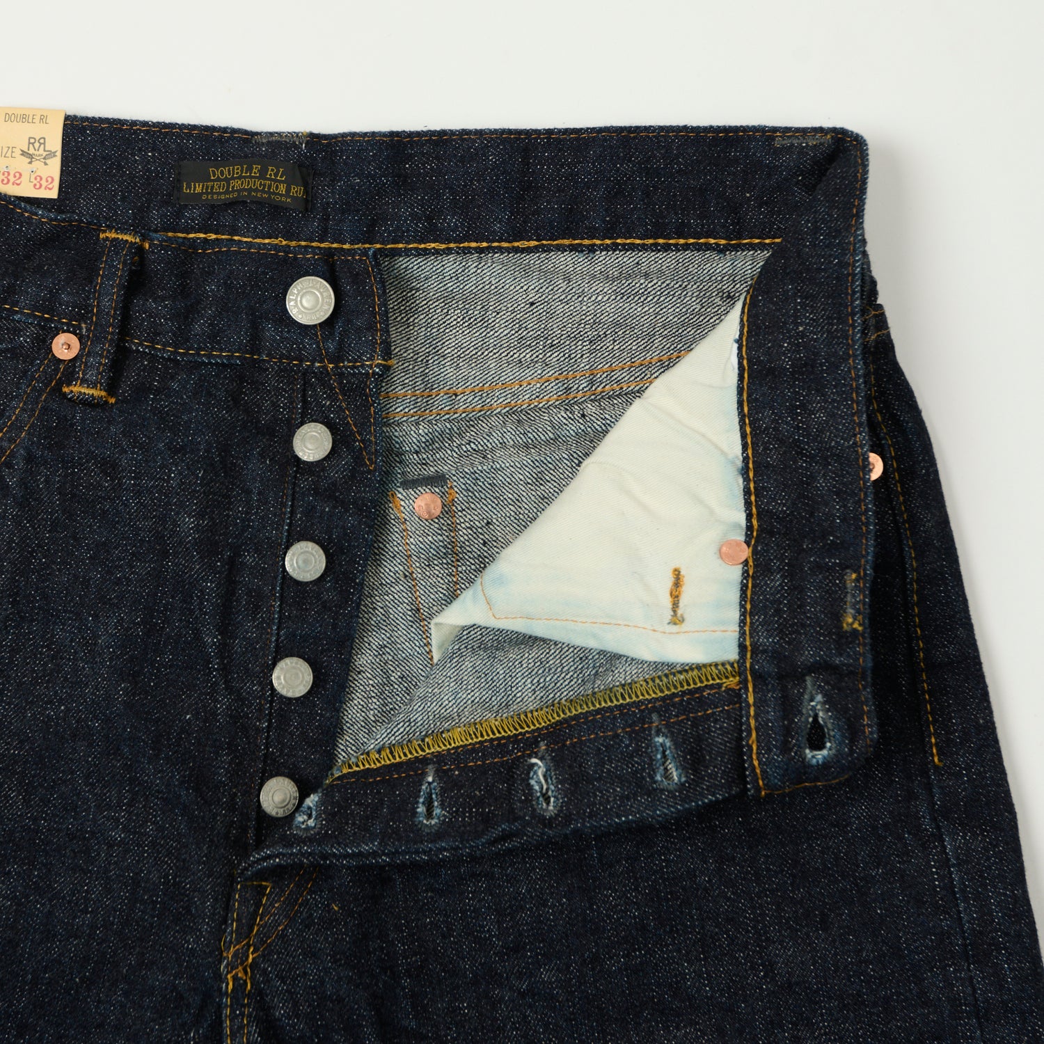 RRL Limited-Edition Vintage 5-Pocket Wide Straight Jean - Rinsed