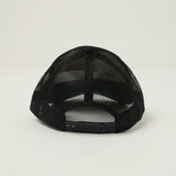 RRL Logo-Patch Denim Trucker Cap - Black