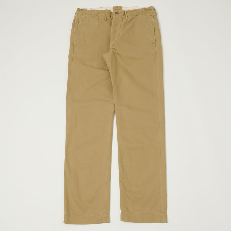 RRL Slim Officer’s Chino - New Military Khaki