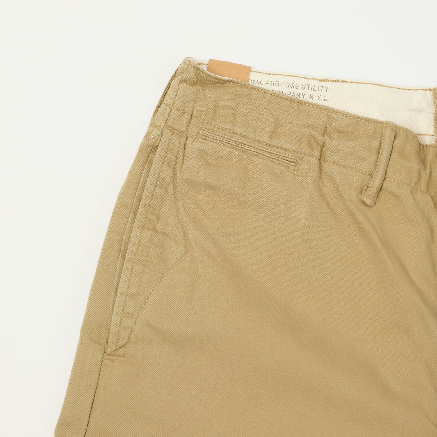 RRL Slim Officer's Chino - New Military Khaki – SON OF A STAG
