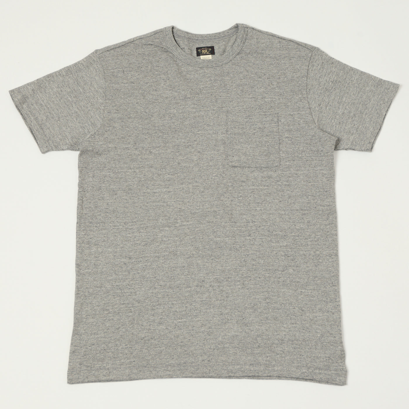 RRL Pocket T-Shirt Two-Pack - Heather Grey