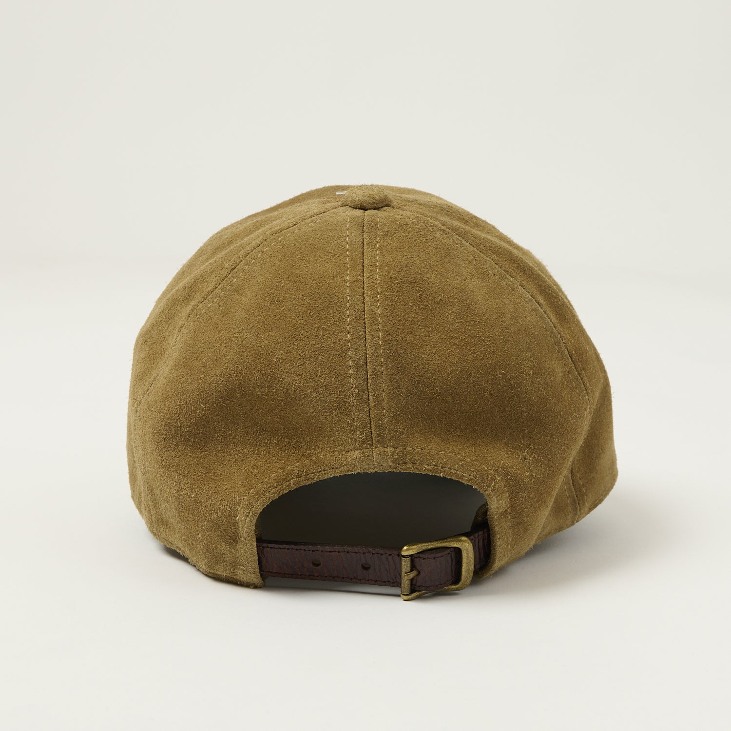 RRL Roughout Suede Trucker Cap - Tan