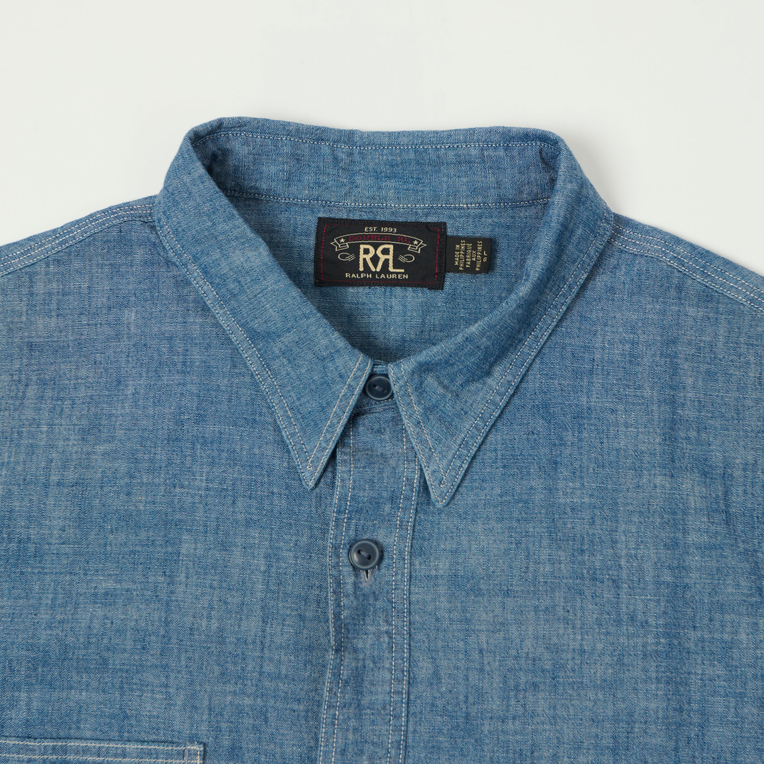 RRL Chambray Workshirt - Indigo – SON OF A STAG