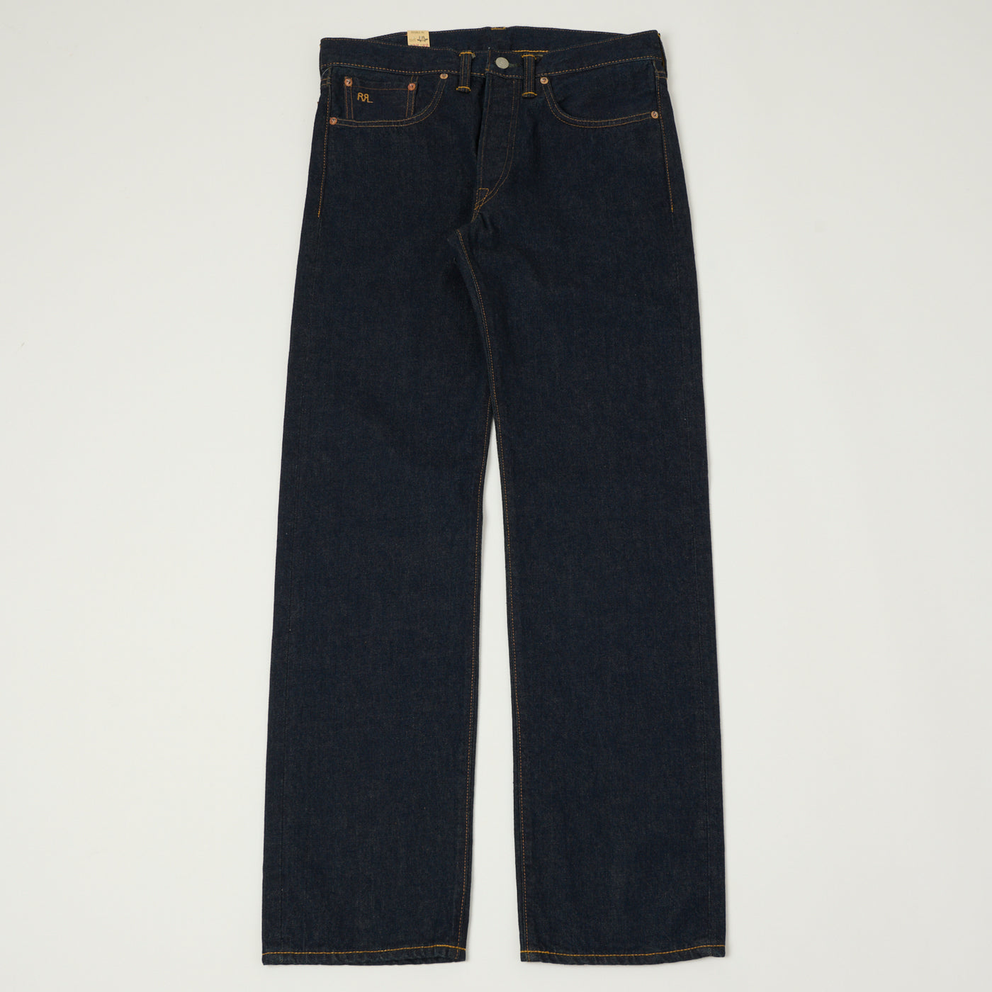 RRL Straight Fit Selvedge Jean - One Wash | SON OF A STAG