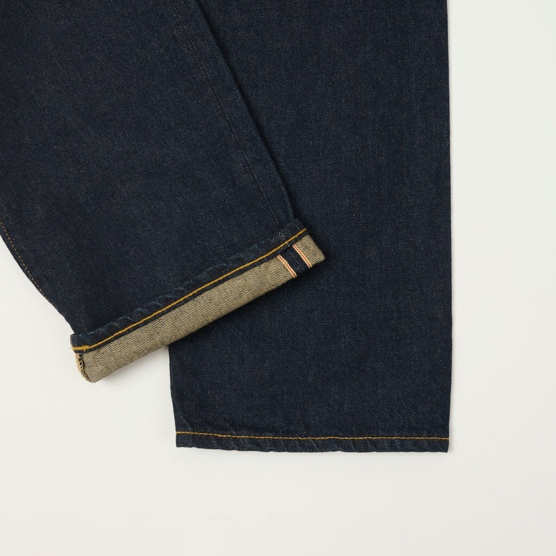 RRL Straight Fit Selvedge Jean - One Wash