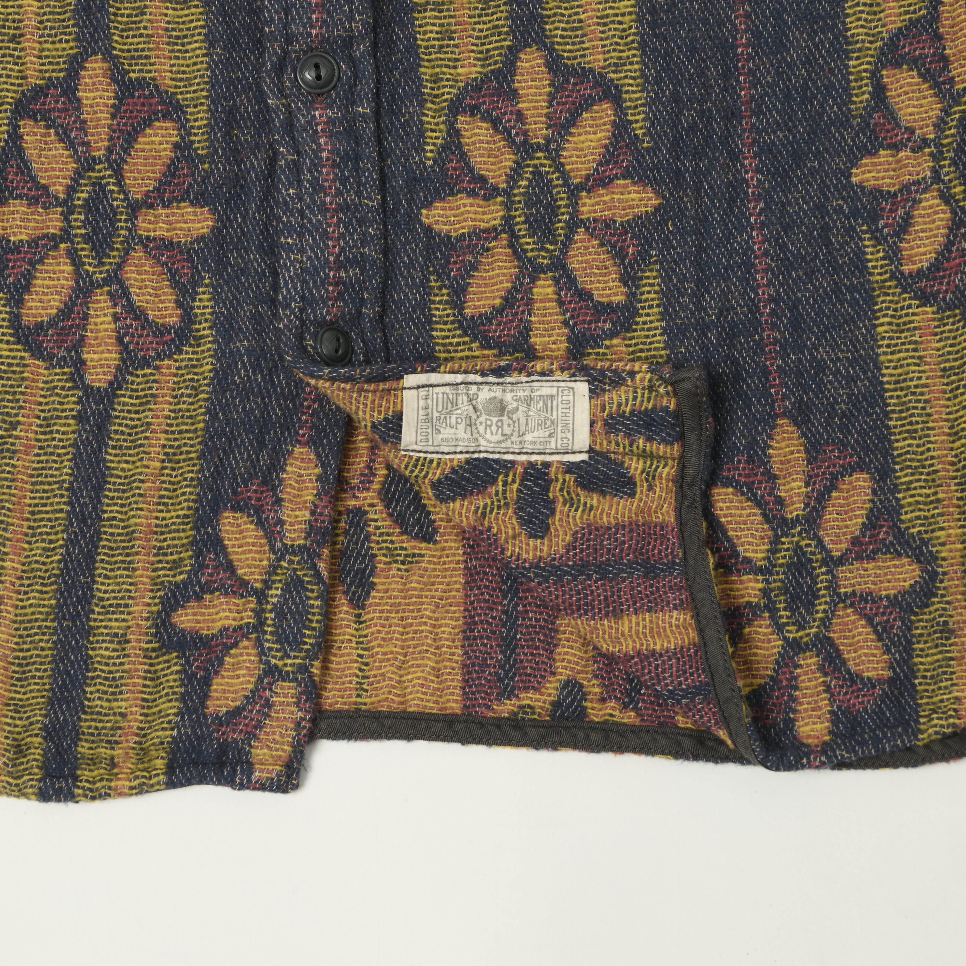 RRL Floral Jacquard Work Shirt - Multi – SON OF A STAG