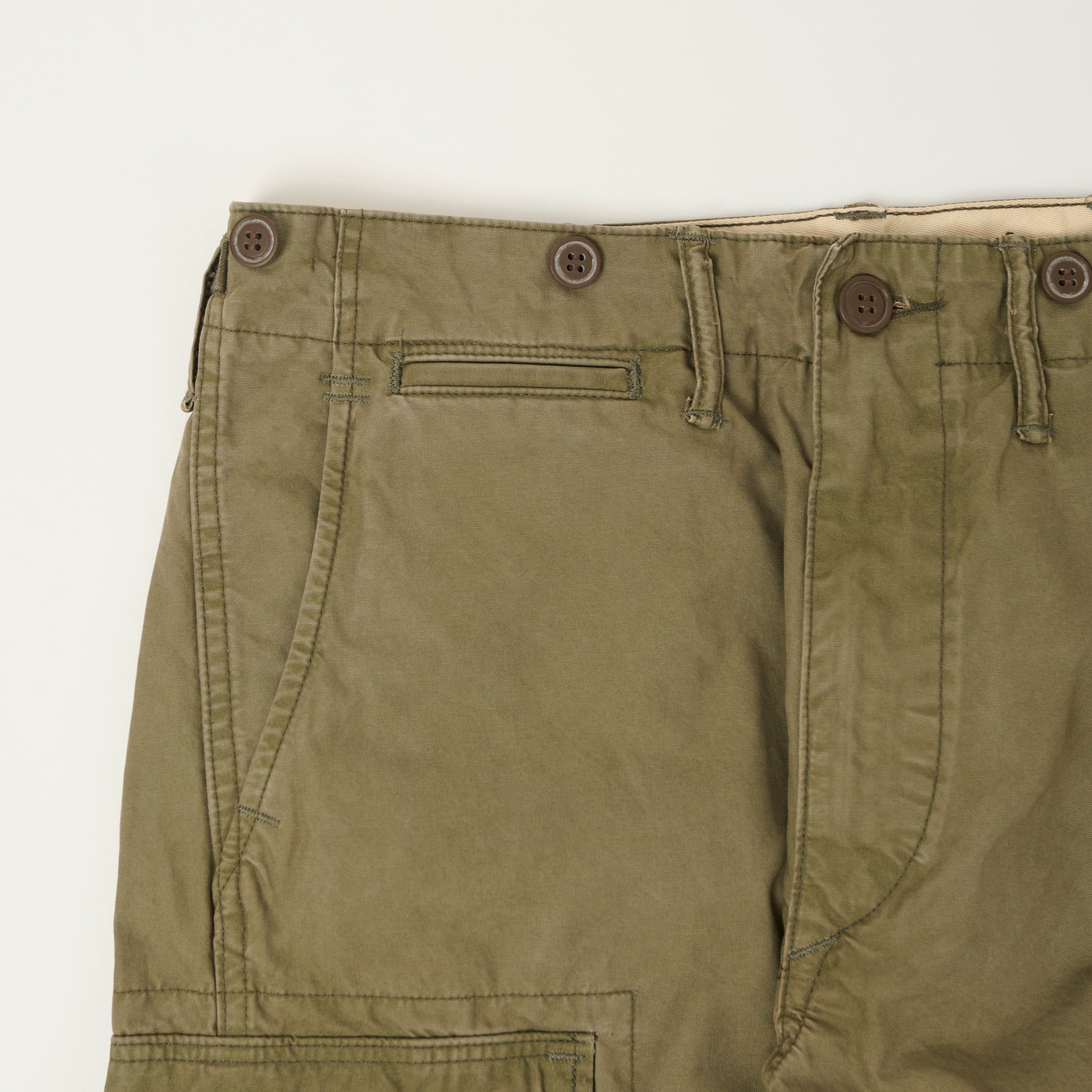RRL Surplus Cargo Trouser - Dark Olive