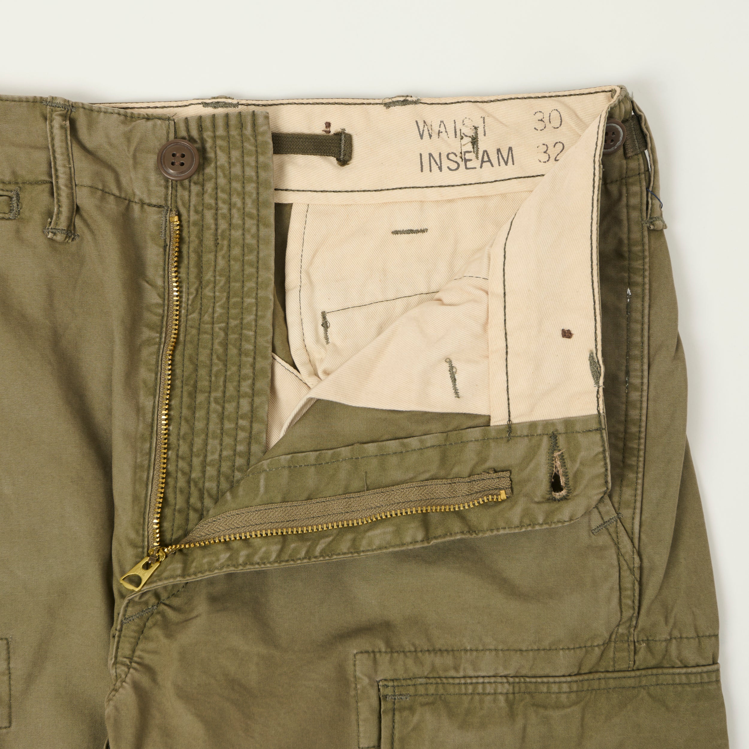 RRL Surplus Cargo Trouser - Dark Olive – SON OF A STAG