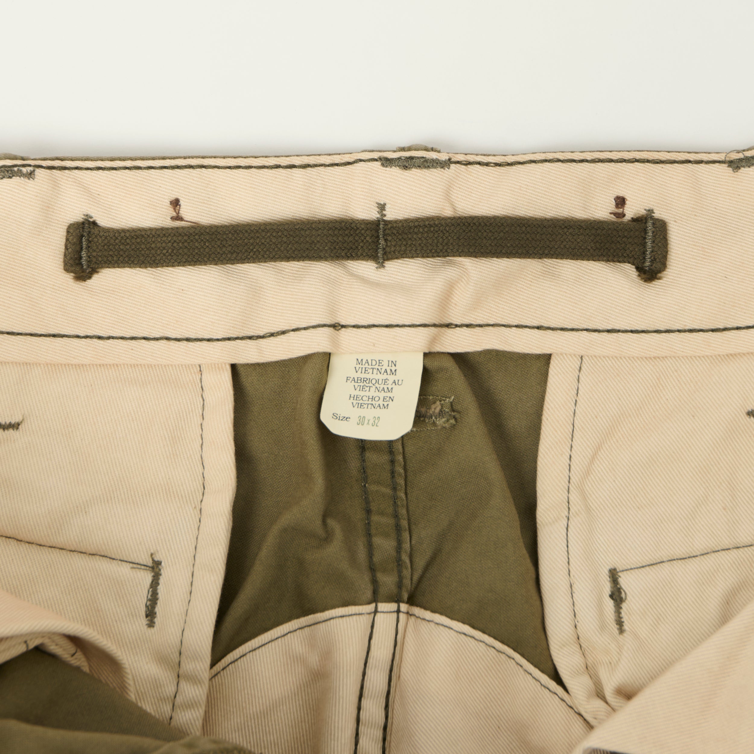 RRL Surplus Cargo Trouser - Dark Olive