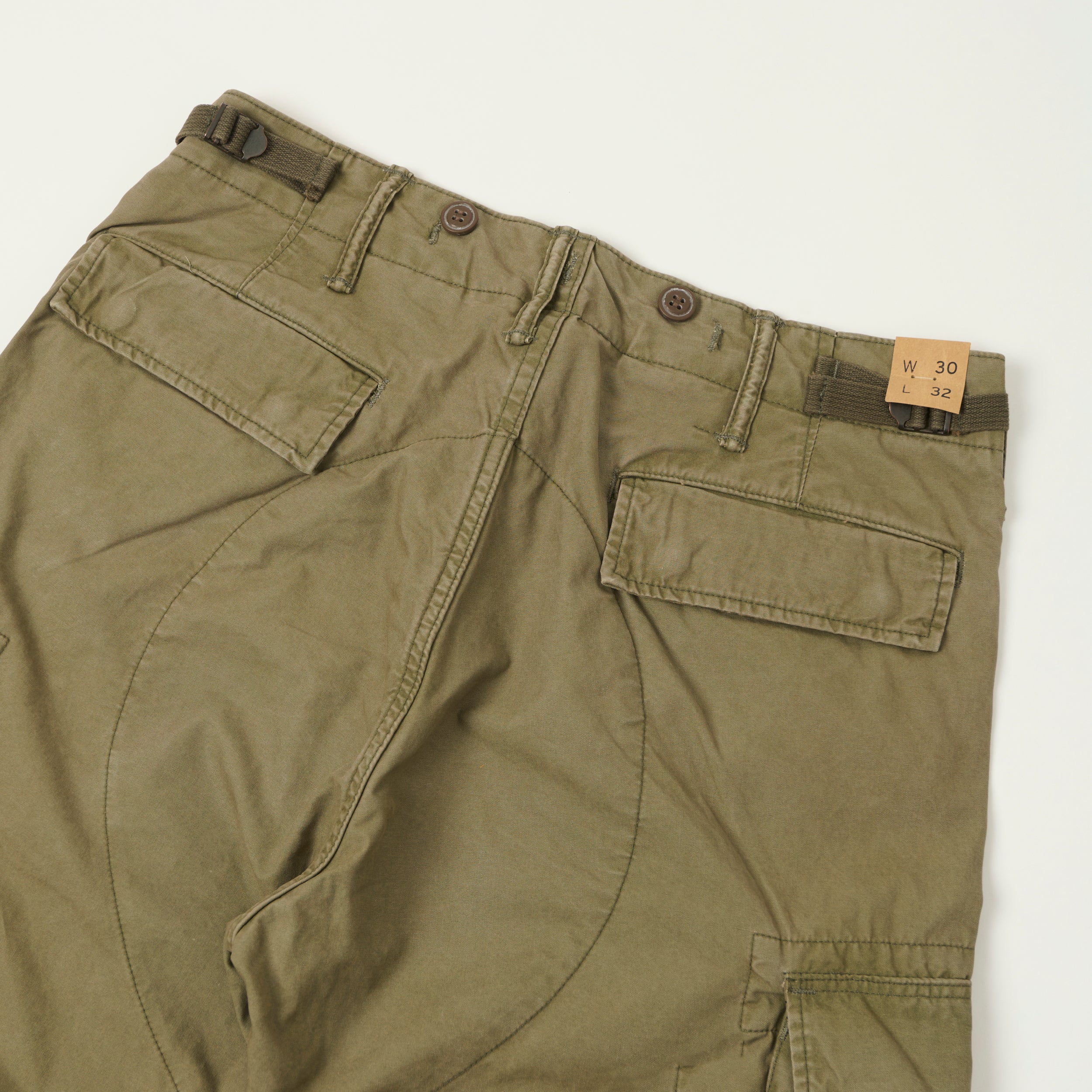 RRL Surplus Cargo Trouser - Dark Olive