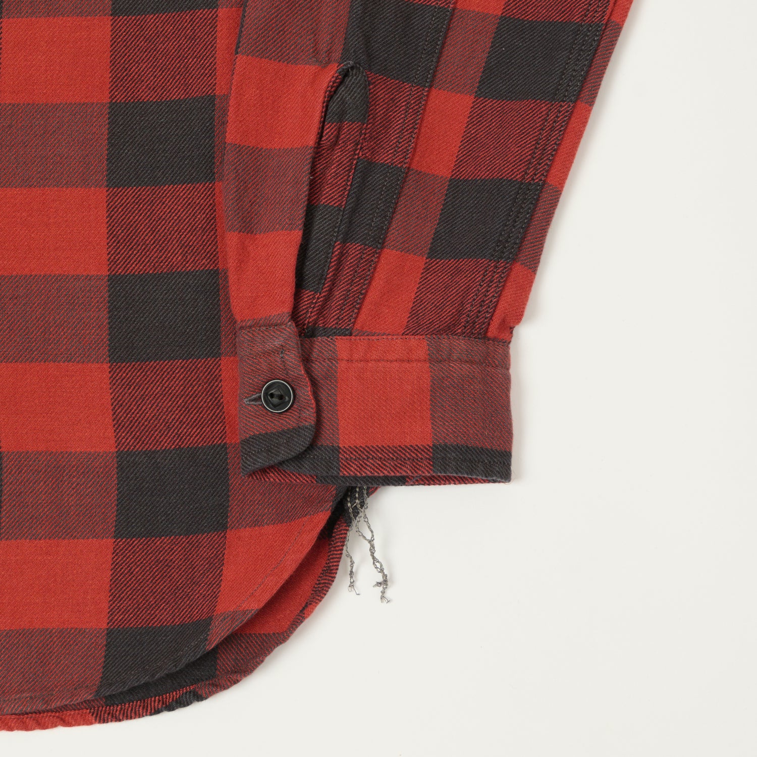 RRL Plaid Twill Workshirt - Red/Black – SON OF A STAG