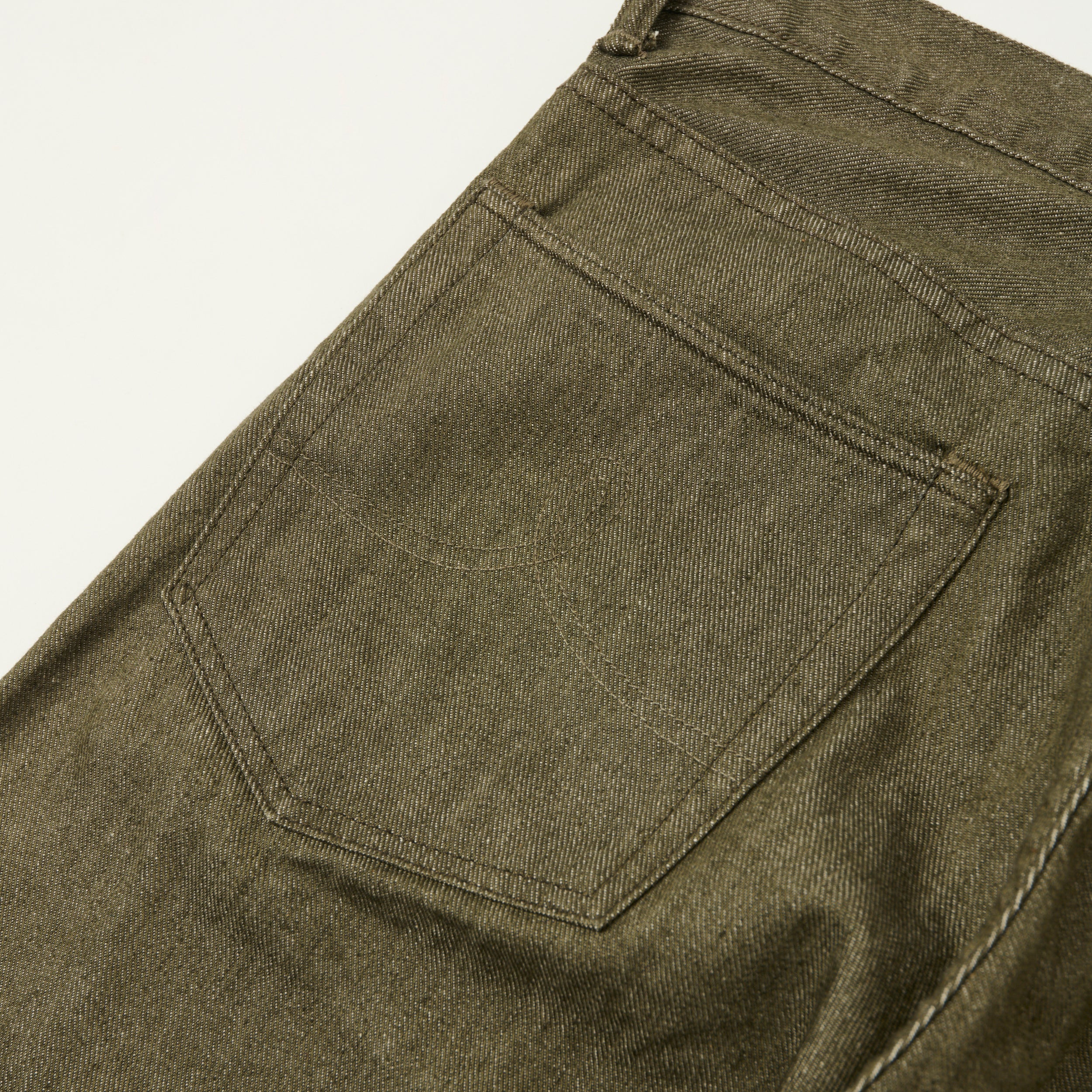 RRL Vintage 5-Pocket 11.5oz Relaxed Straight Jean - Olive