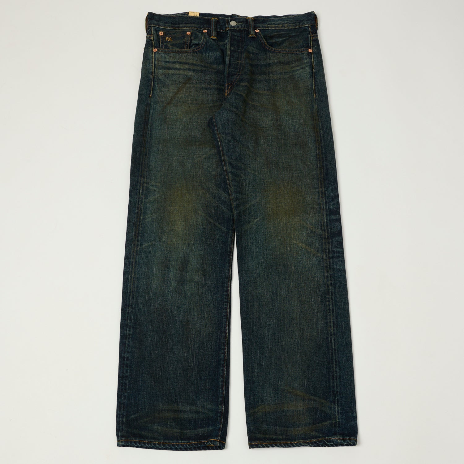 RRL Vintage 5-Pocket Wide Straight Jean - Givins Wash