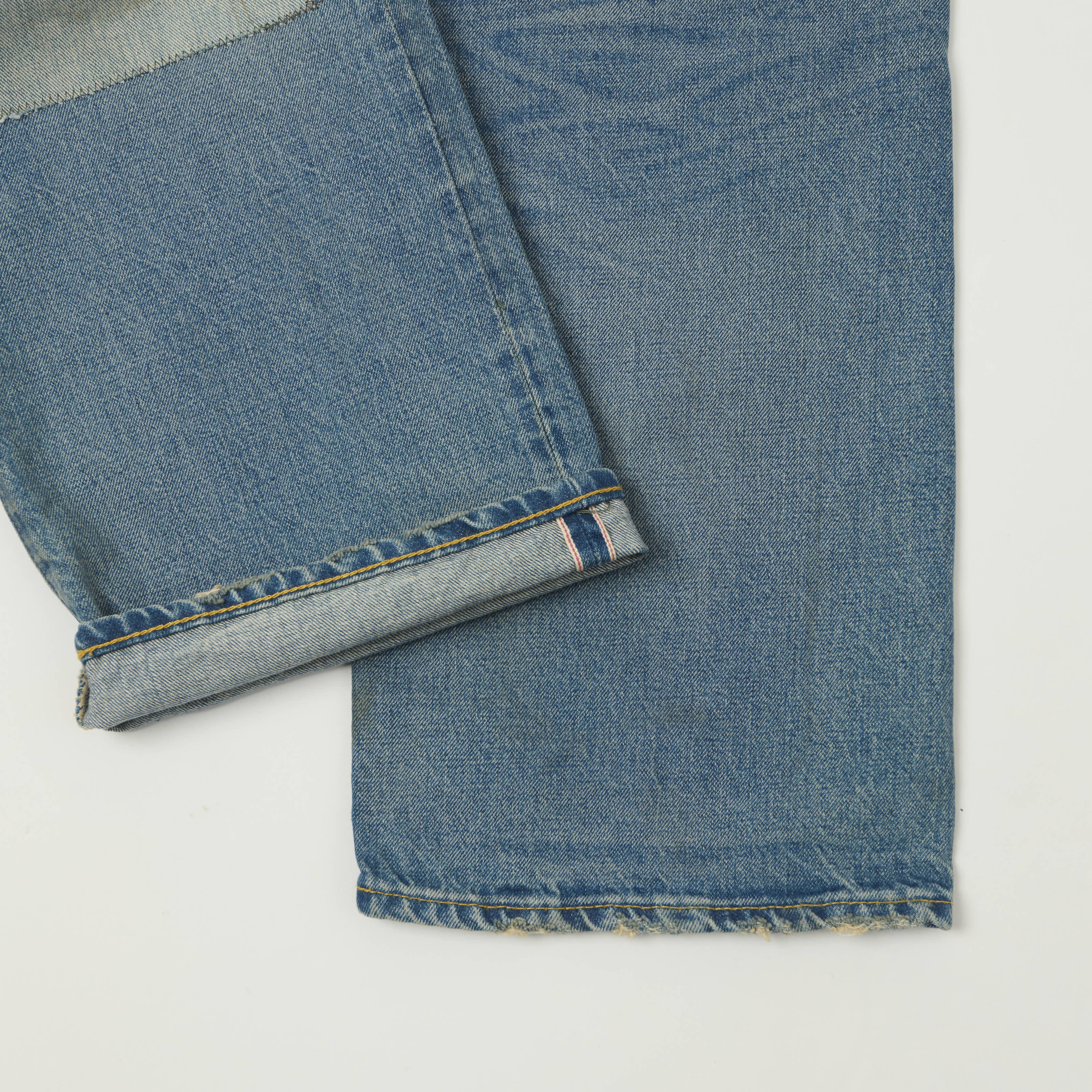 RRL Vintage 5-Pocket 14oz Wide Straight Jean - Midlands Wash