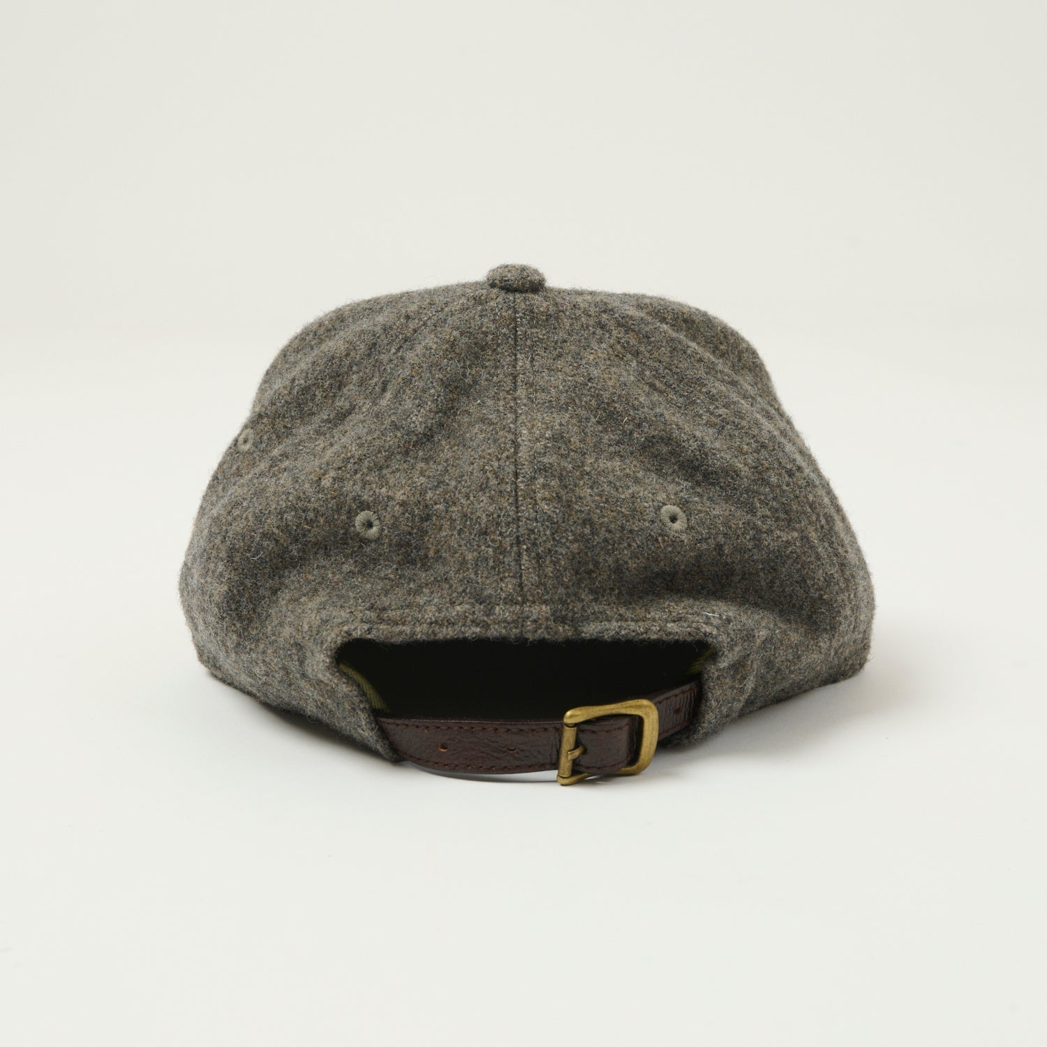 RRL Wool Felt Winged-Logo Cap - Grey
