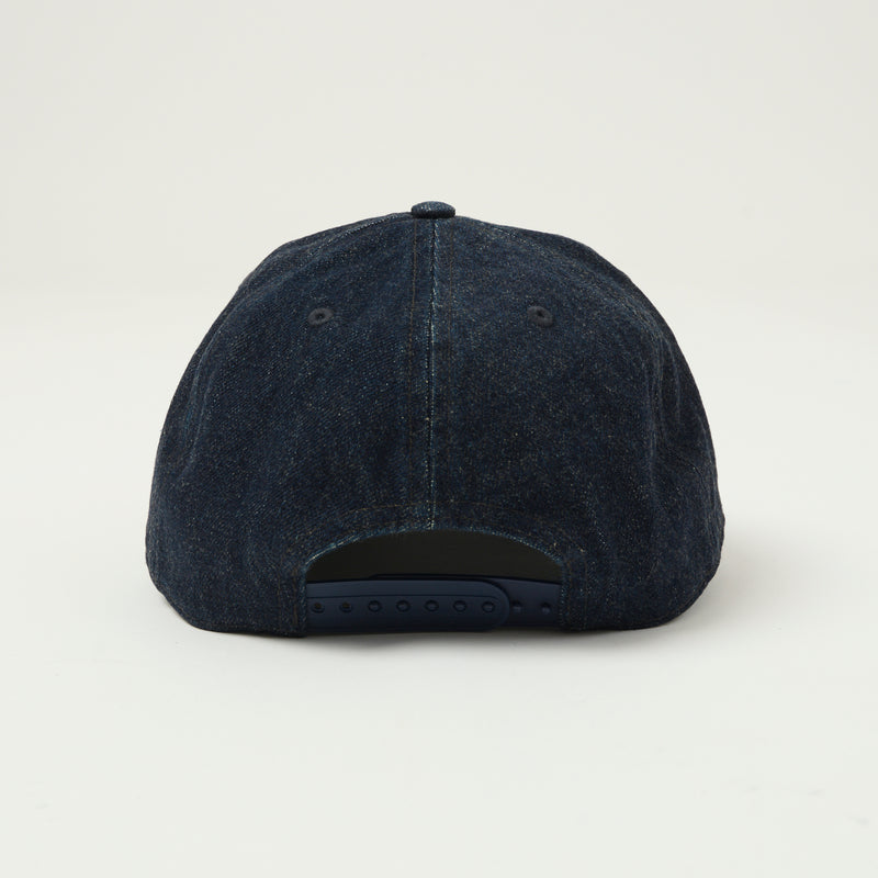 RRL Winged-Logo Cap - Rinsed Denim