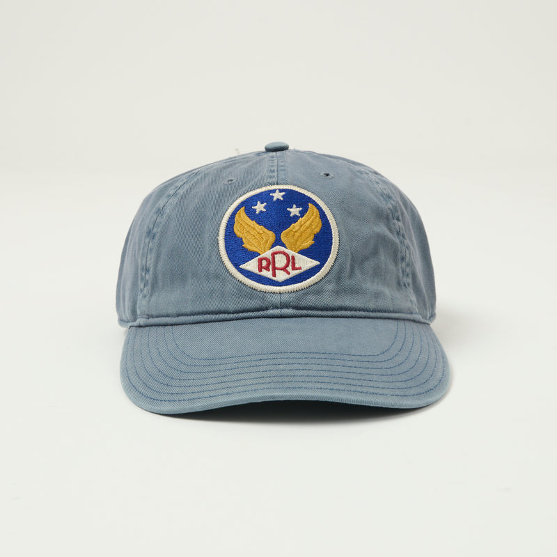 RRL Winged-Logo Cap - Midnight Blue