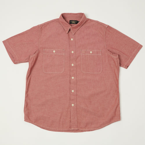 RRL Selvedge-Detailed Chambray Workshirt - Red