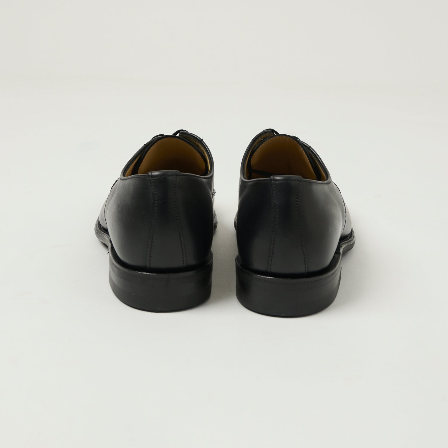 Sanders Derby Shoe - Black Waxy – SON OF A STAG