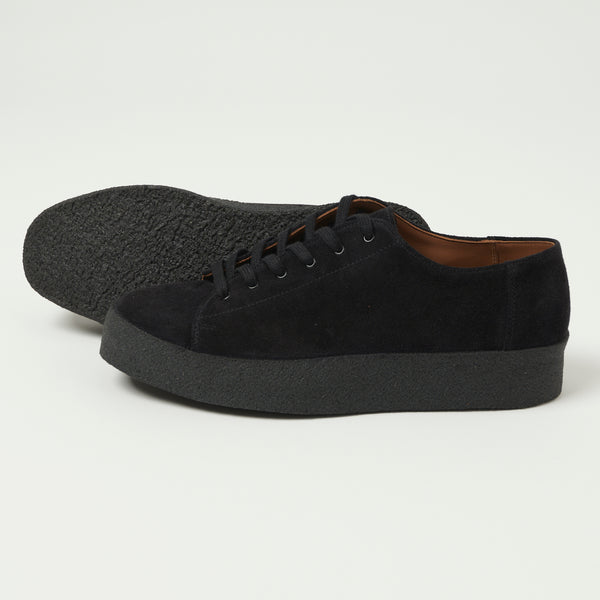 Sanders Monkey Shoe - Black Suede