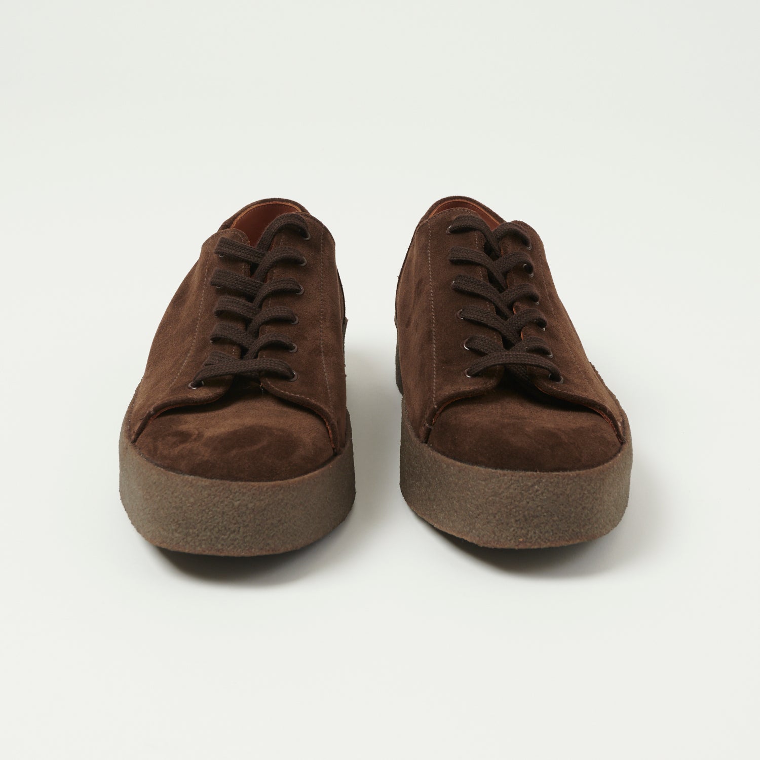 Sanders Monkey Shoe - Chocolate Brown Suede