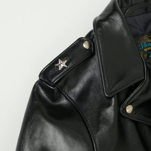 Schott NYC 'Perfecto' Horsehide Leather Motorcycle Jacket - Black