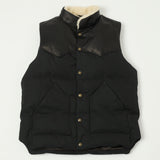 Shangri-La Heritage 'Bivacco' Western Down Vest - Black