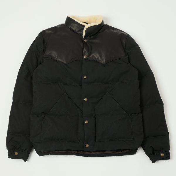 Shangri-La Heritage 'Bivacco' Western Down Jacket - Black Giubbino