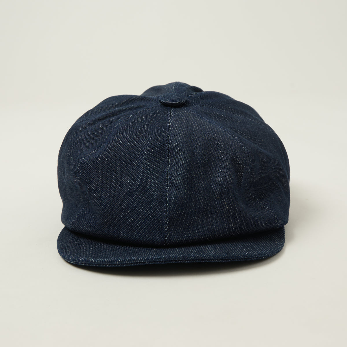 Shangri-La Heritage 'Outlaw' Denim 8-Panel Riders Cap - Raw