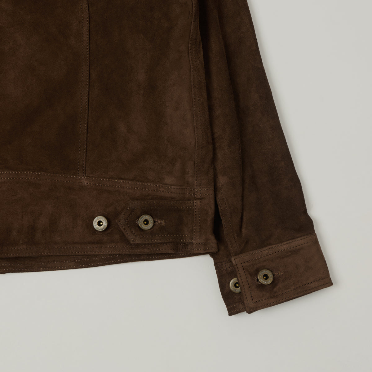 Shangri-La Heritage 'Terracotta' Suede Jacket - Brown