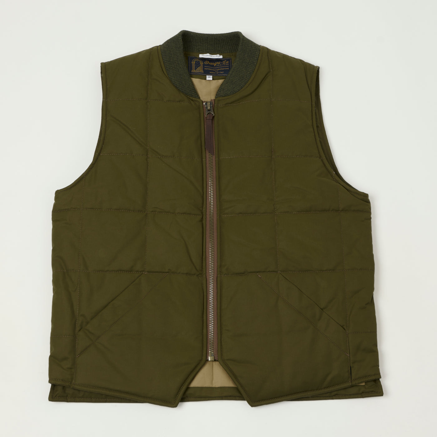 Shangri-La Heritage 'Alaska' Skyliner Vest - Olive