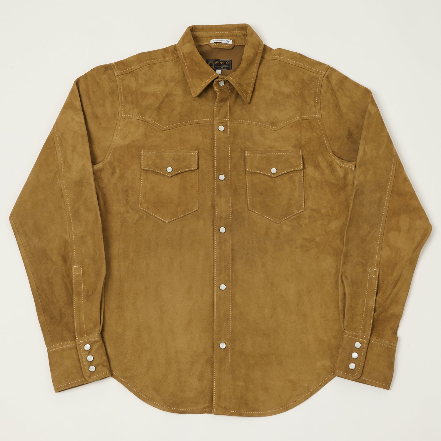 Shangri-La Heritage 'Gonzo' Suede Western Shirt - Mud – SON OF A STAG