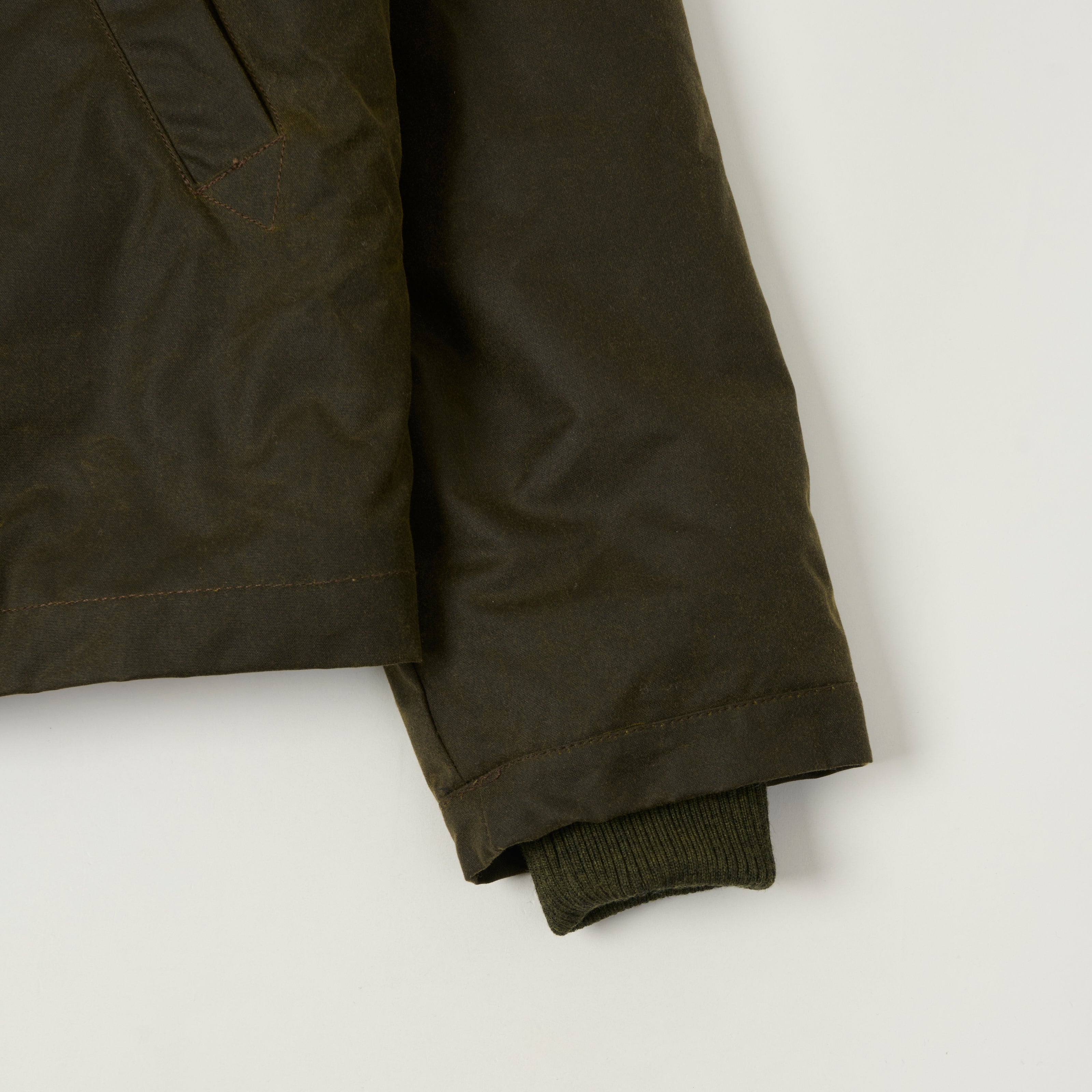 Shangri-La Heritage Waxed Canvas N-1 Deck Jacket - Army Green