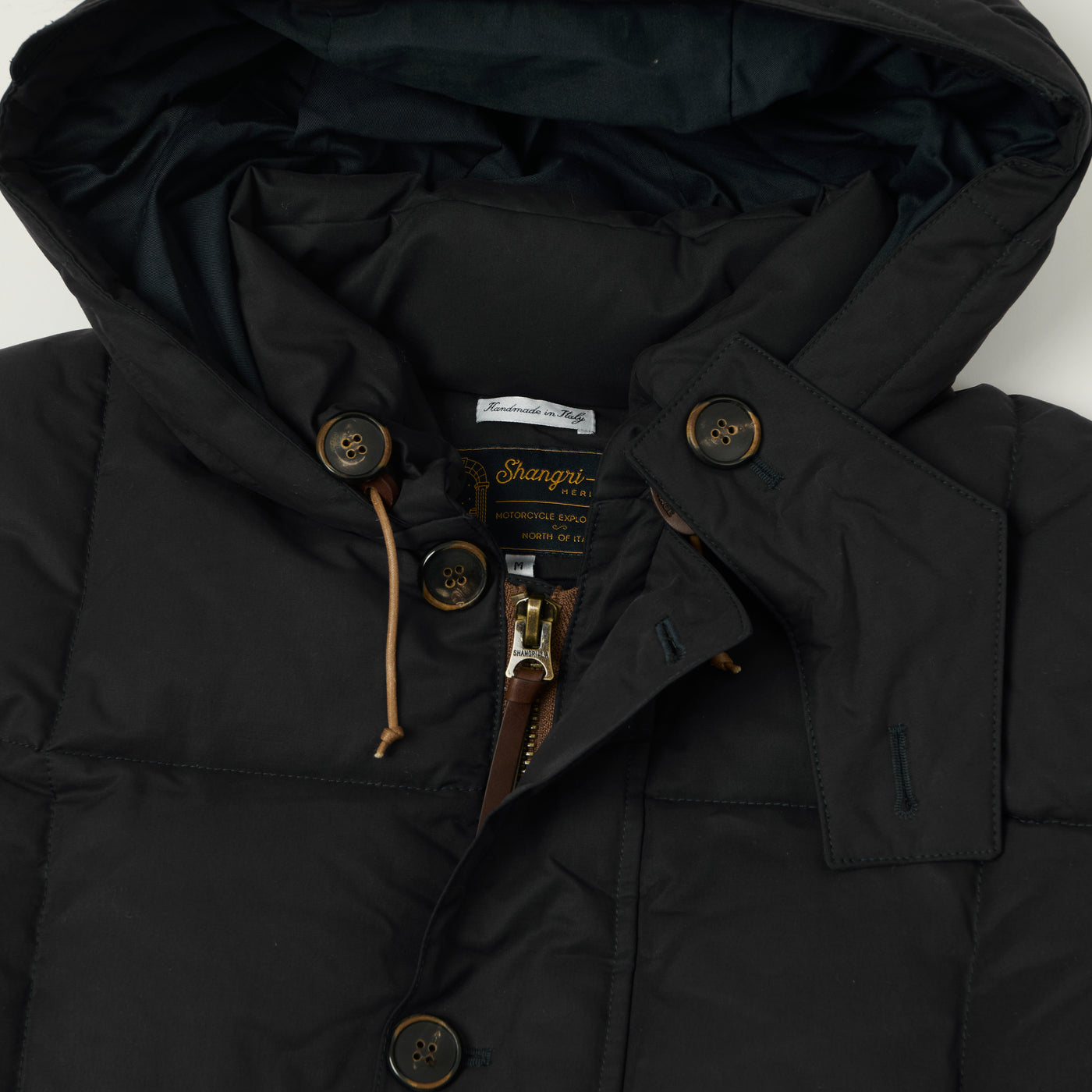 Shangri-La Heritage 'Presena' Quilted Down Jacket - Black