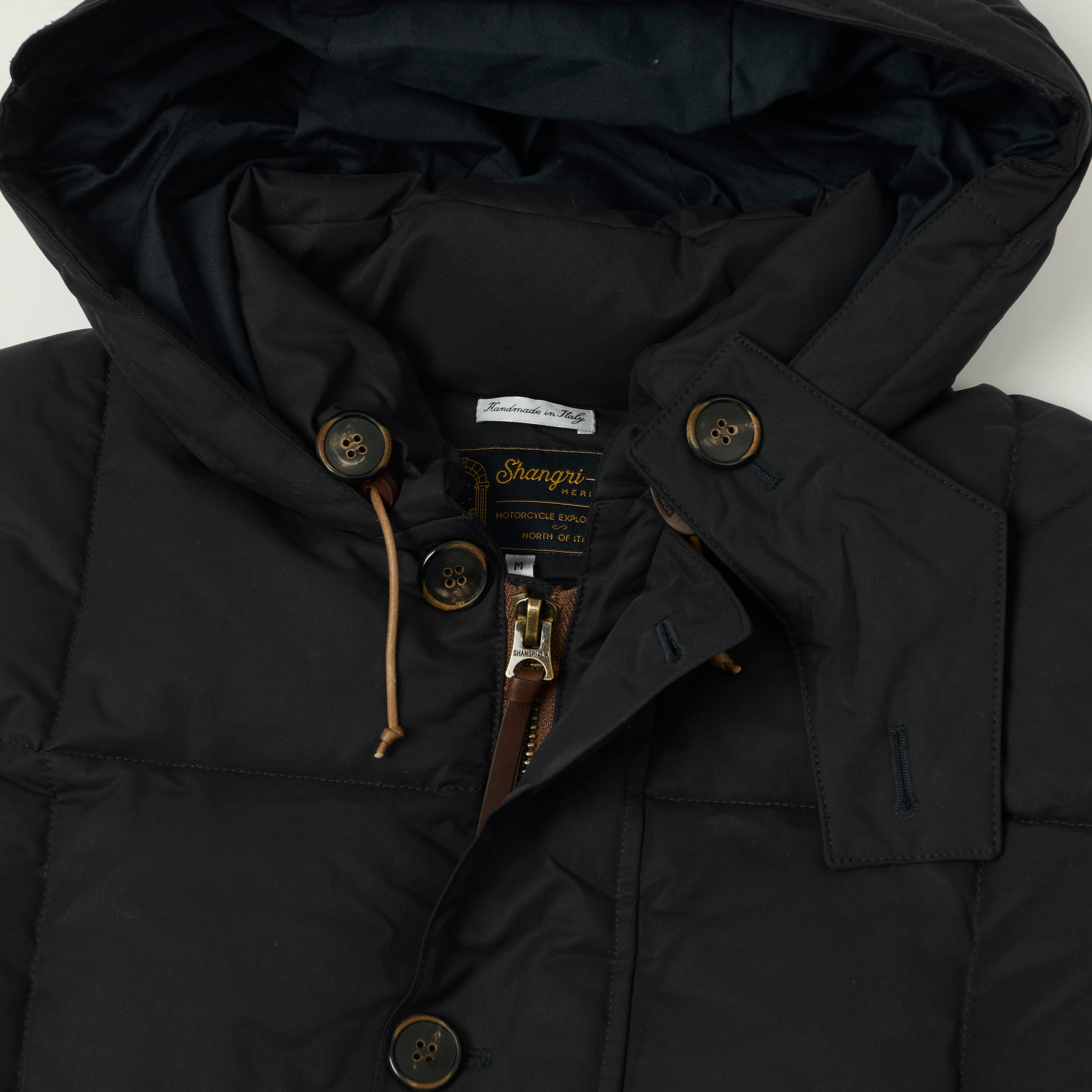Shangri-La Heritage 'Presena' Quilted Down Jacket - Black
