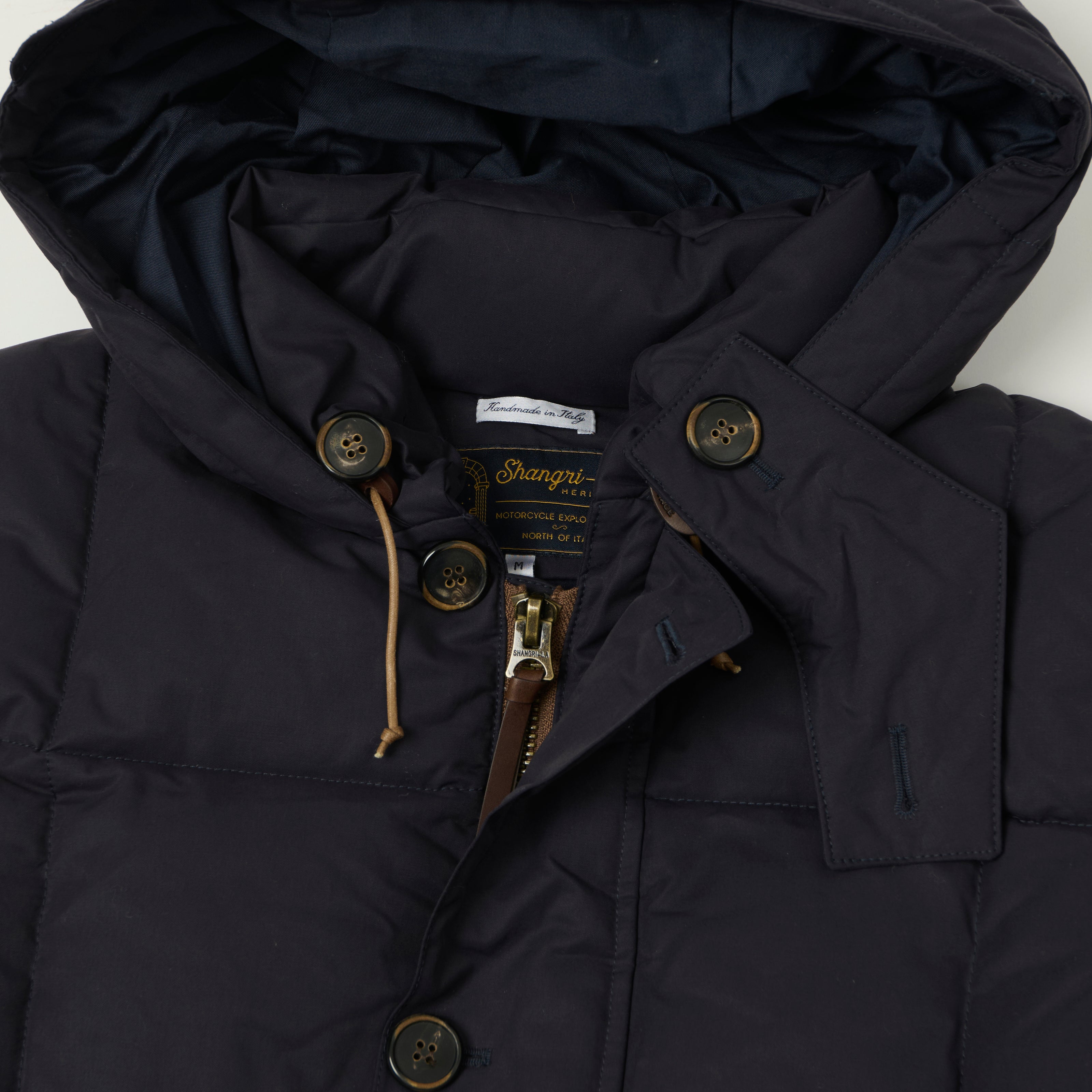 Shangri-La Heritage 'Presena' Quilted Down Jacket - Navy