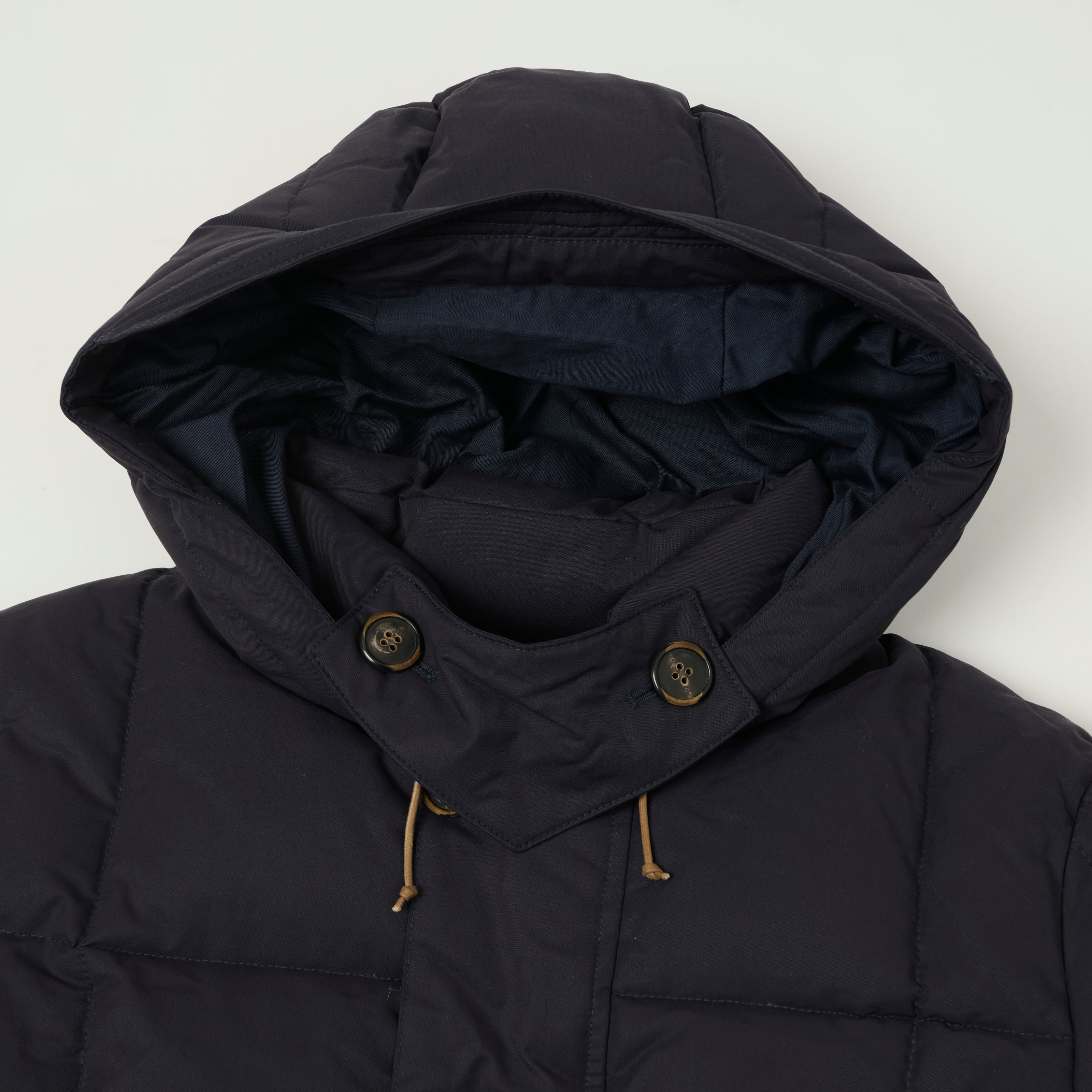 Shangri-La Heritage 'Presena' Quilted Down Jacket - Navy