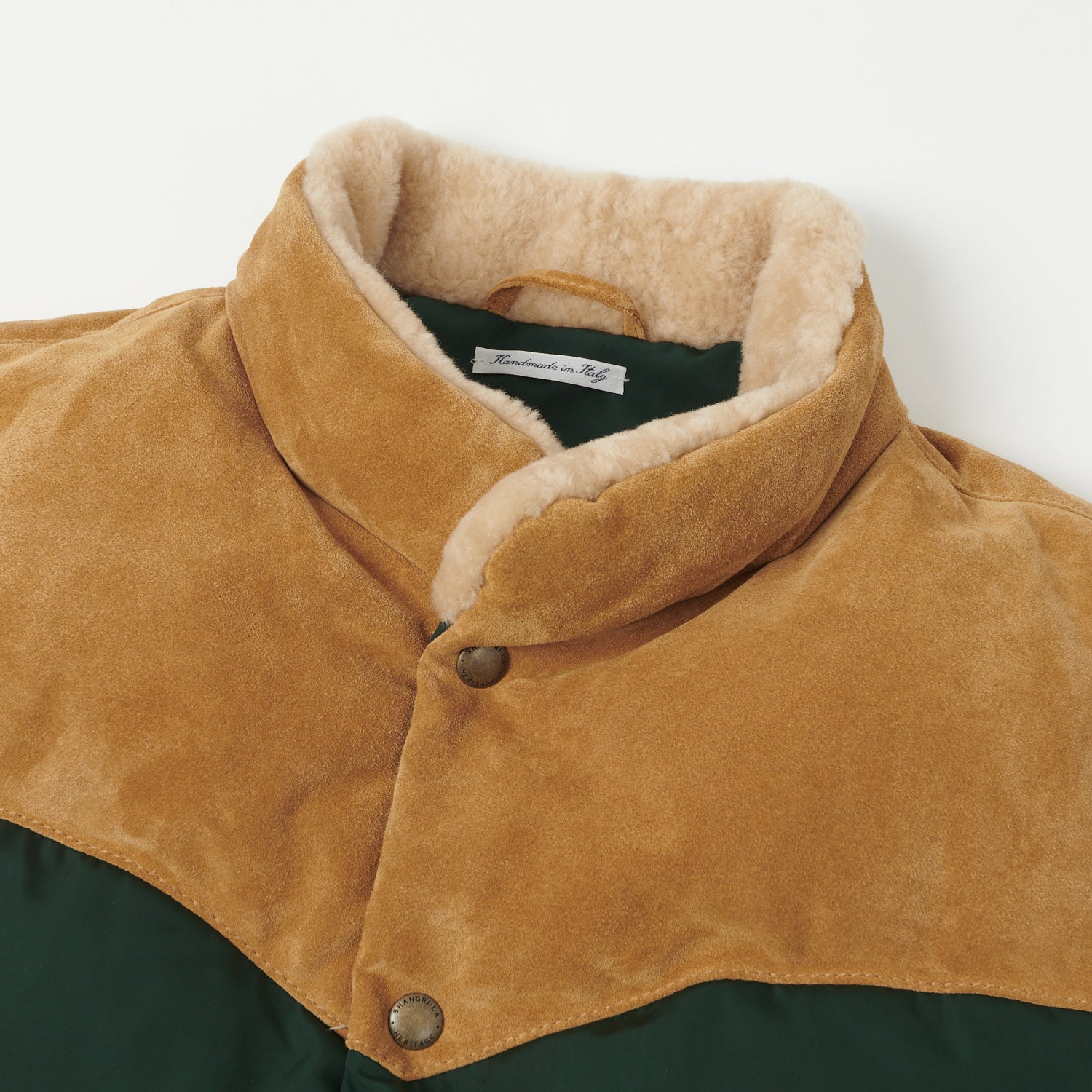 Shangri-La Heritage 'Bivacco' Western Down Vest - Forest Green