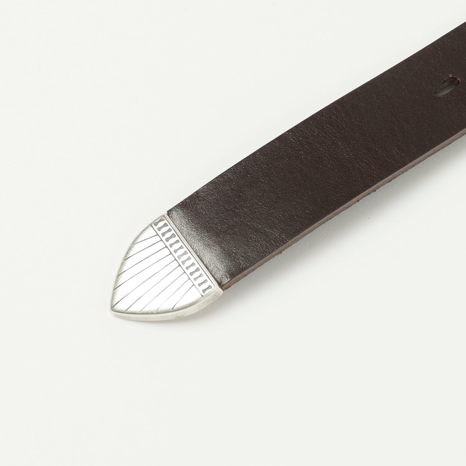 Shangri-La Heritage 'Rodeo' Leather Belt - Testa Di Moro Brown