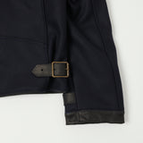 Shangri-La Heritage 'Varenne' Melton Wool Jacket - Navy Blue
