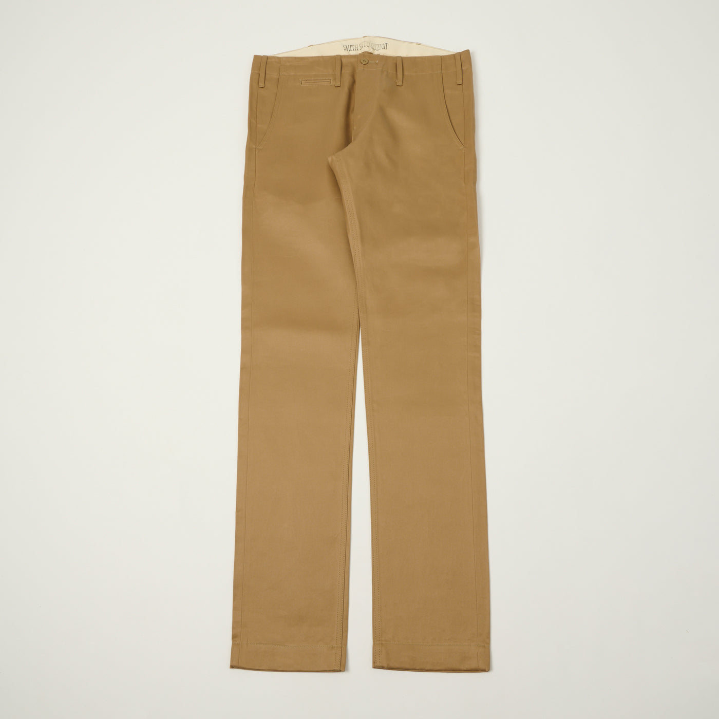 Smith Sato Suzuki E1707 Relaxed Tapered Chino - Khaki
