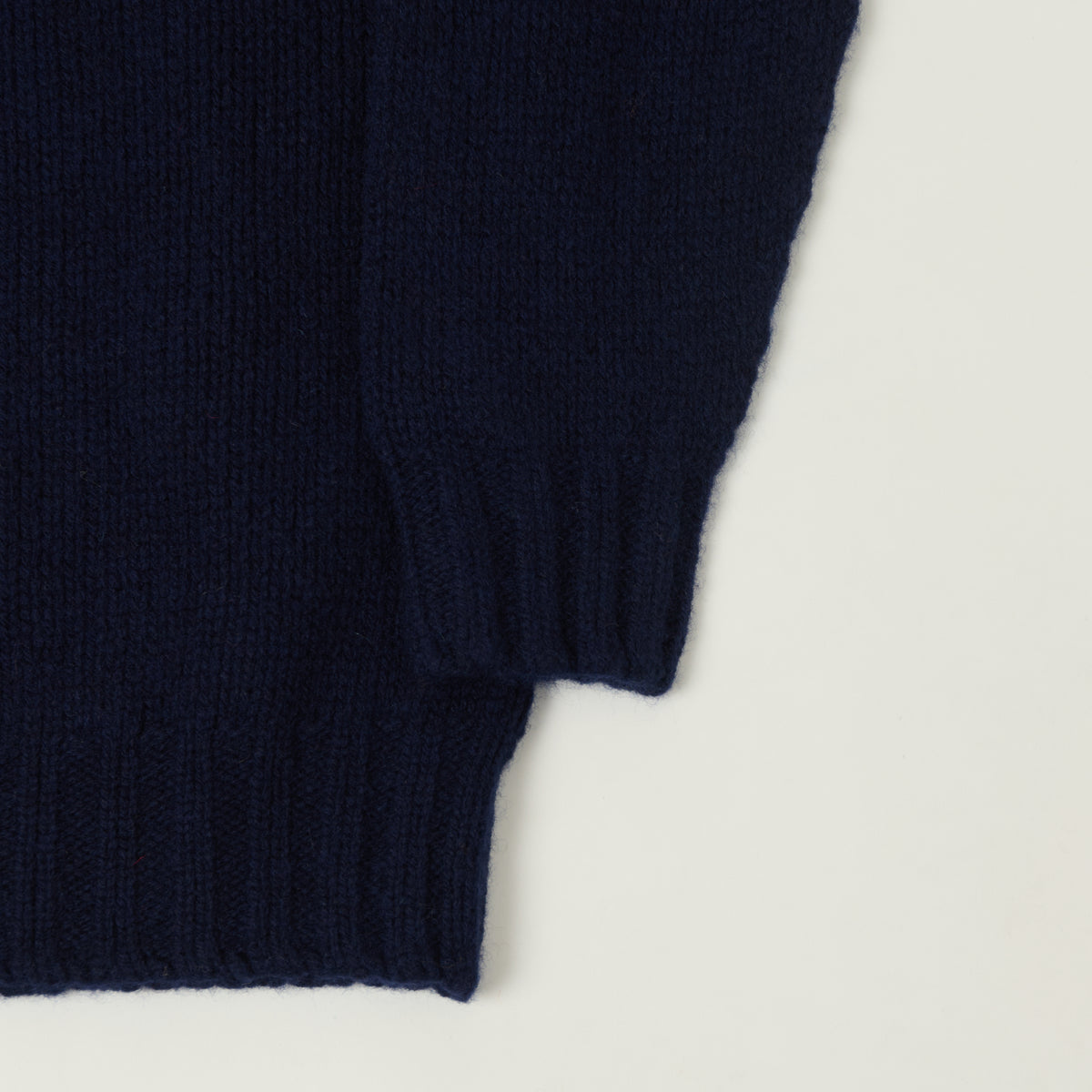 Smith Sato Suzuki 'Takayama' Brushed Lambswool Jumper - Admiral Blue